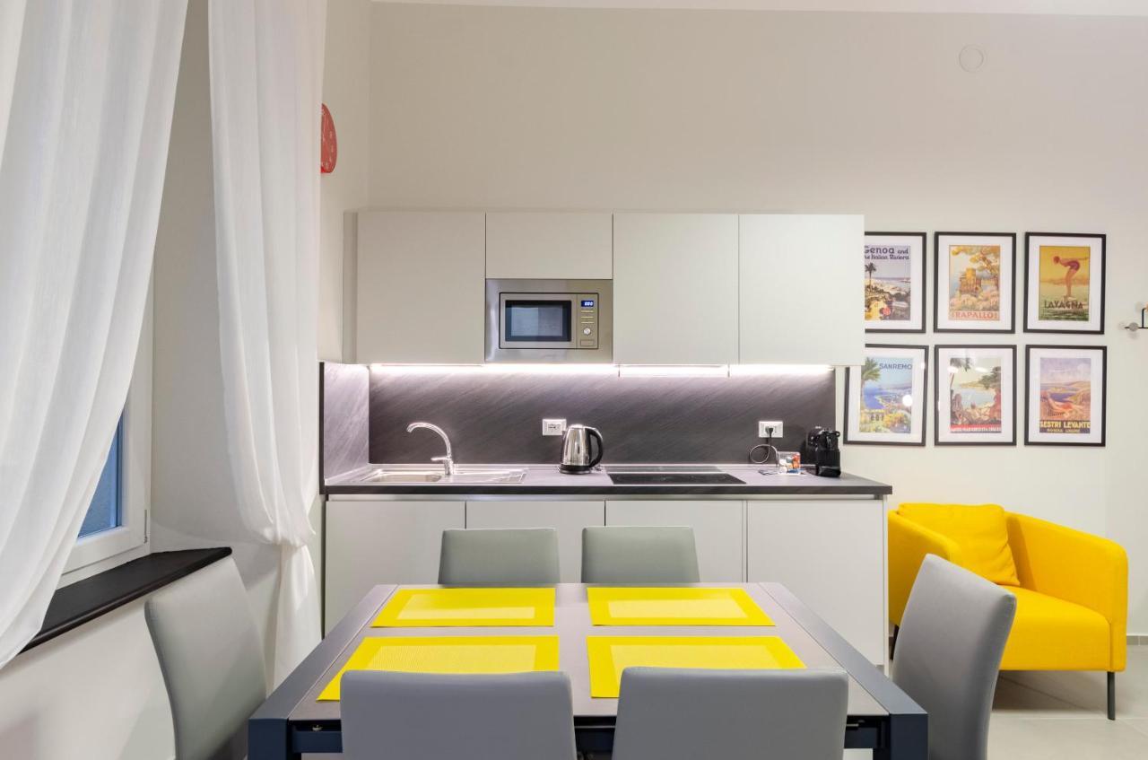Ferienwohnung Joivy Bright Flat In The Perfect Centre Of Genua Exterior foto