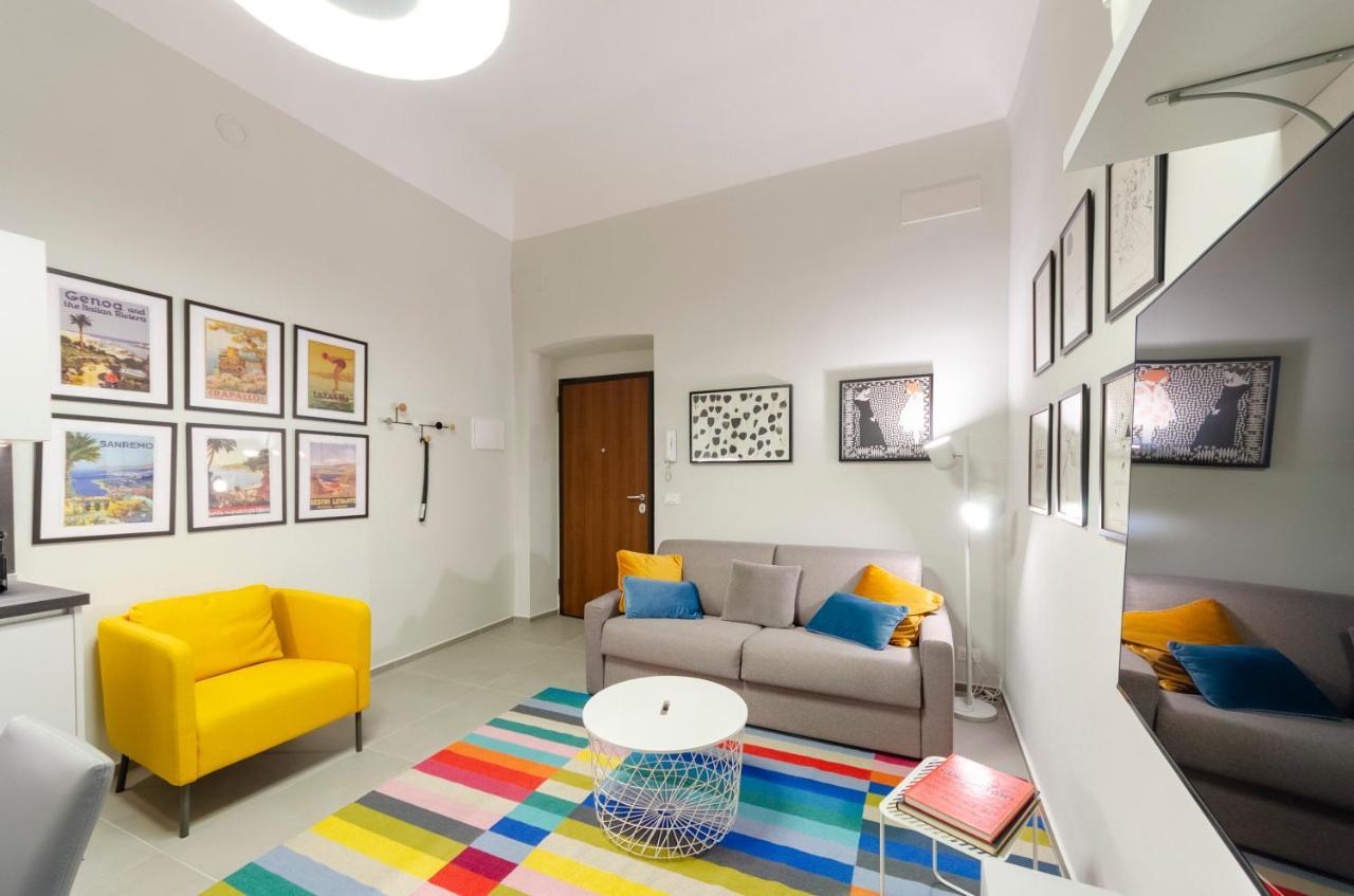 Ferienwohnung Joivy Bright Flat In The Perfect Centre Of Genua Exterior foto