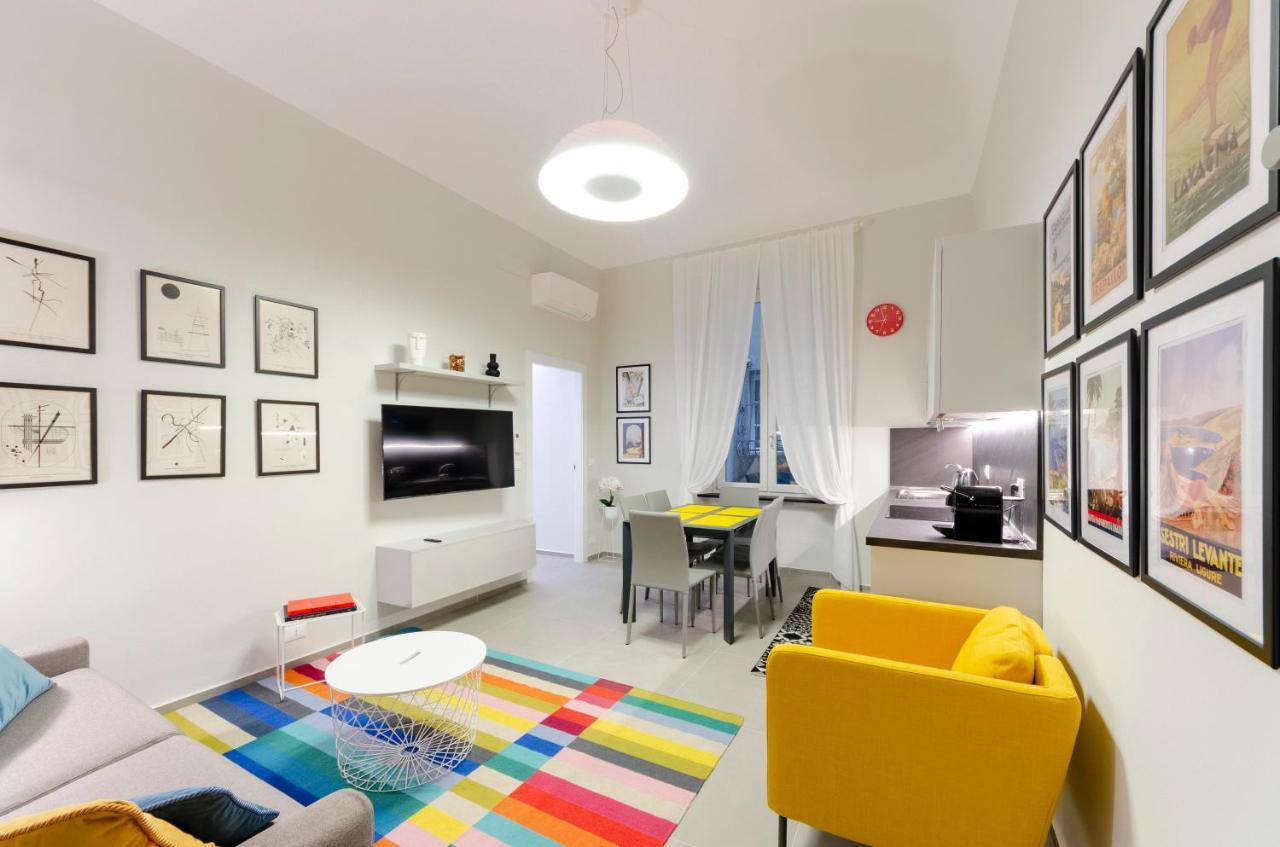 Ferienwohnung Joivy Bright Flat In The Perfect Centre Of Genua Exterior foto