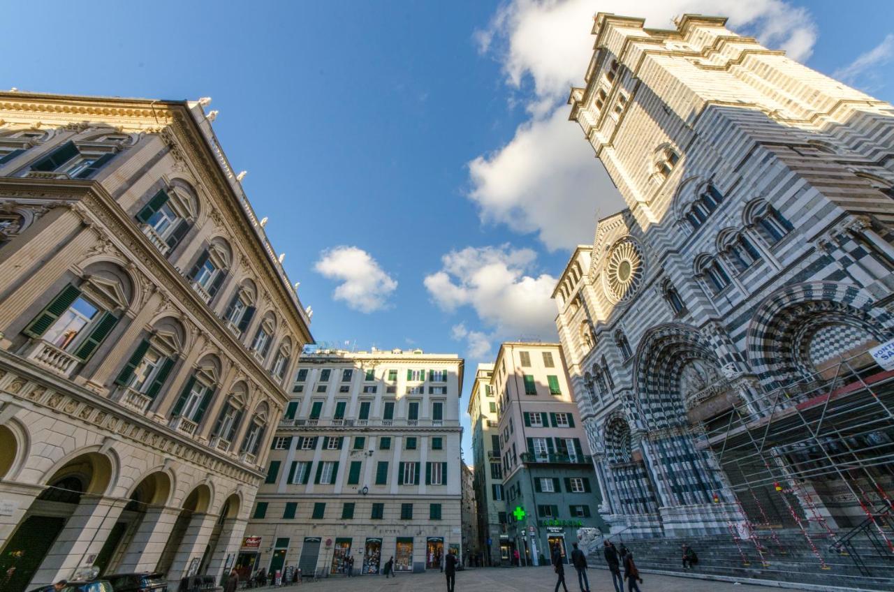 Ferienwohnung Joivy Bright Flat In The Perfect Centre Of Genua Exterior foto